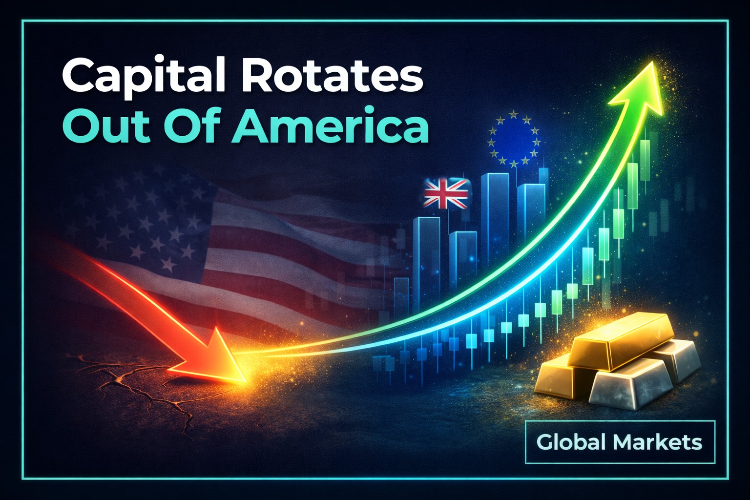 Artwork from Adam Harris's Global Markets Outlook: Capital Rotates Out of America